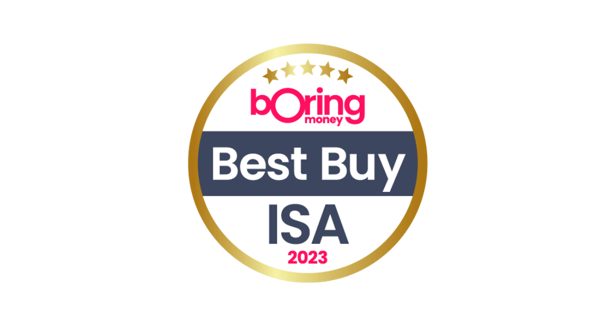 Boring Money Best Buy ISA winner 2023 