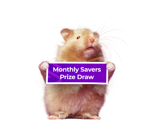 Monthly savers prize draw – unlock your chance to win £250