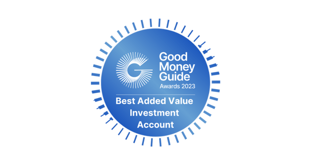 Good Money Guide - Best Added Value Investment Accounts winner for 2023