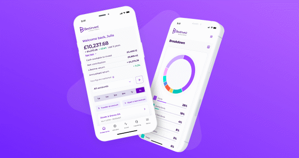 Invest on the go with the new Bestinvest app