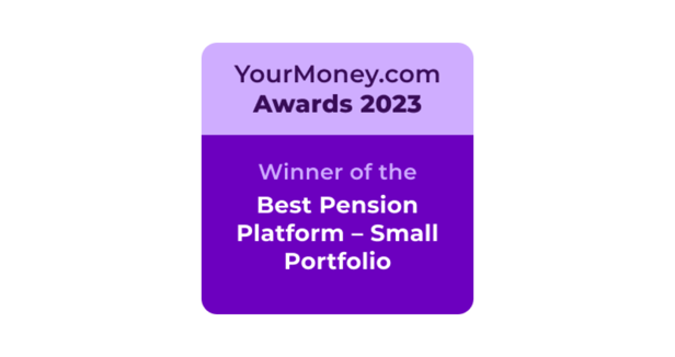 Best Pension Platform – Small Portfolio winner for 2023